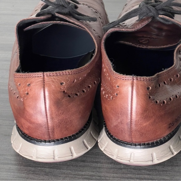 Men\'s Cole Haan ZERØGRAND Remastered Wingtip Oxfords Brown Lace Up main image 9